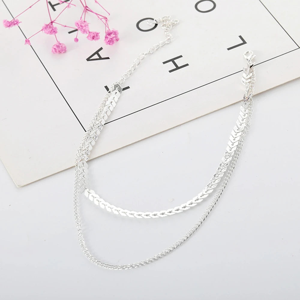 Charlotte Two-Layer Choker