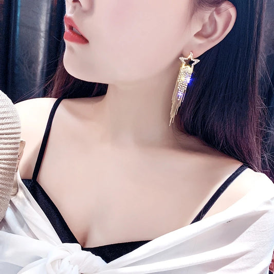 Luna Star Stud Earrings