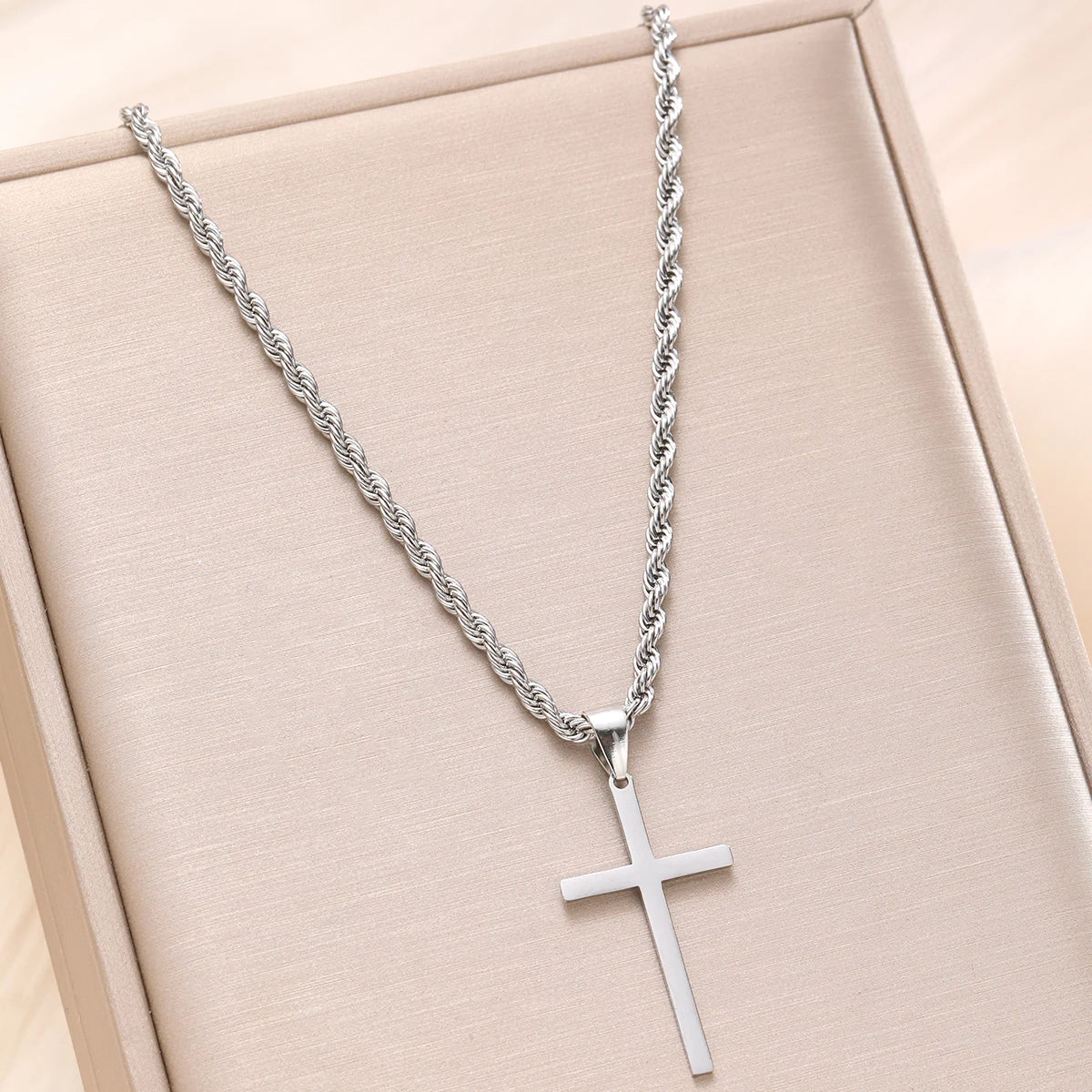 Oliver Cross Pendant Necklace