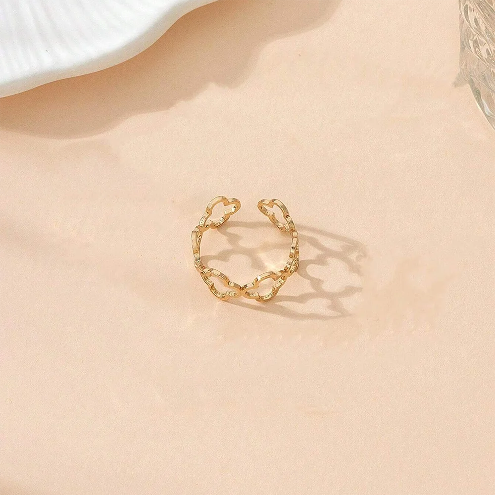 Stassi Four-Leaf Clover Ring
