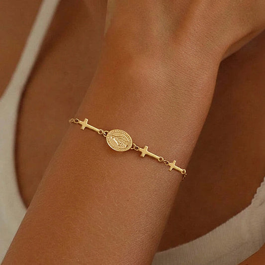 Maria Religious Bracelet