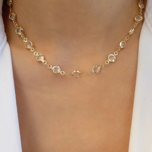 Olive Multilayered Choker Necklace