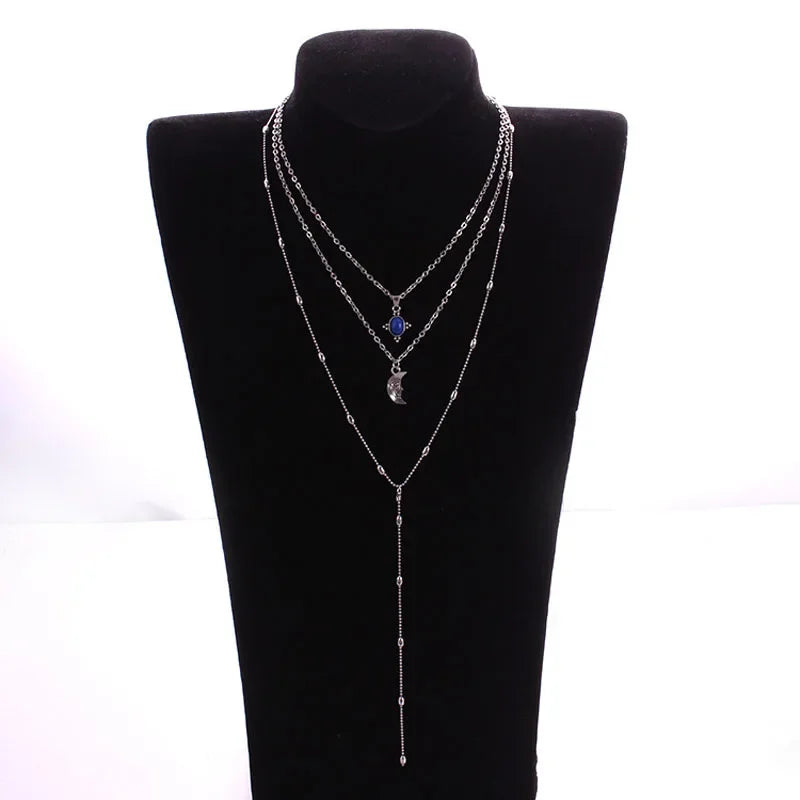 Melanie Multilayer Necklace Set