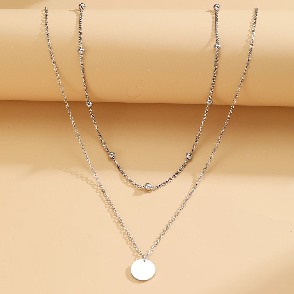 Amelia Double Layer Necklace