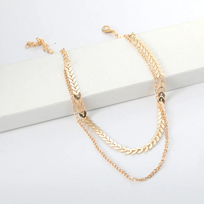 Charlotte Two-Layer Choker