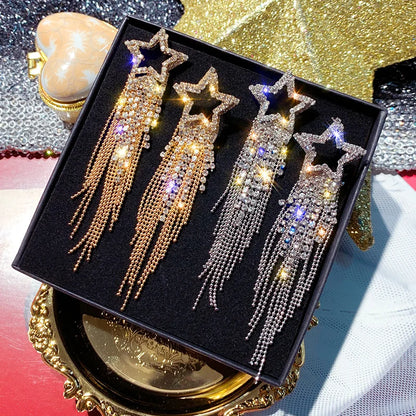 Luna Star Stud Earrings