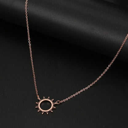 Sierra Sun Pendant Necklace