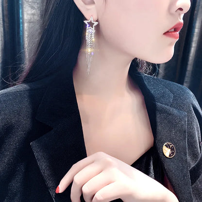Luna Star Stud Earrings