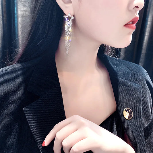Luna Star Stud Earrings
