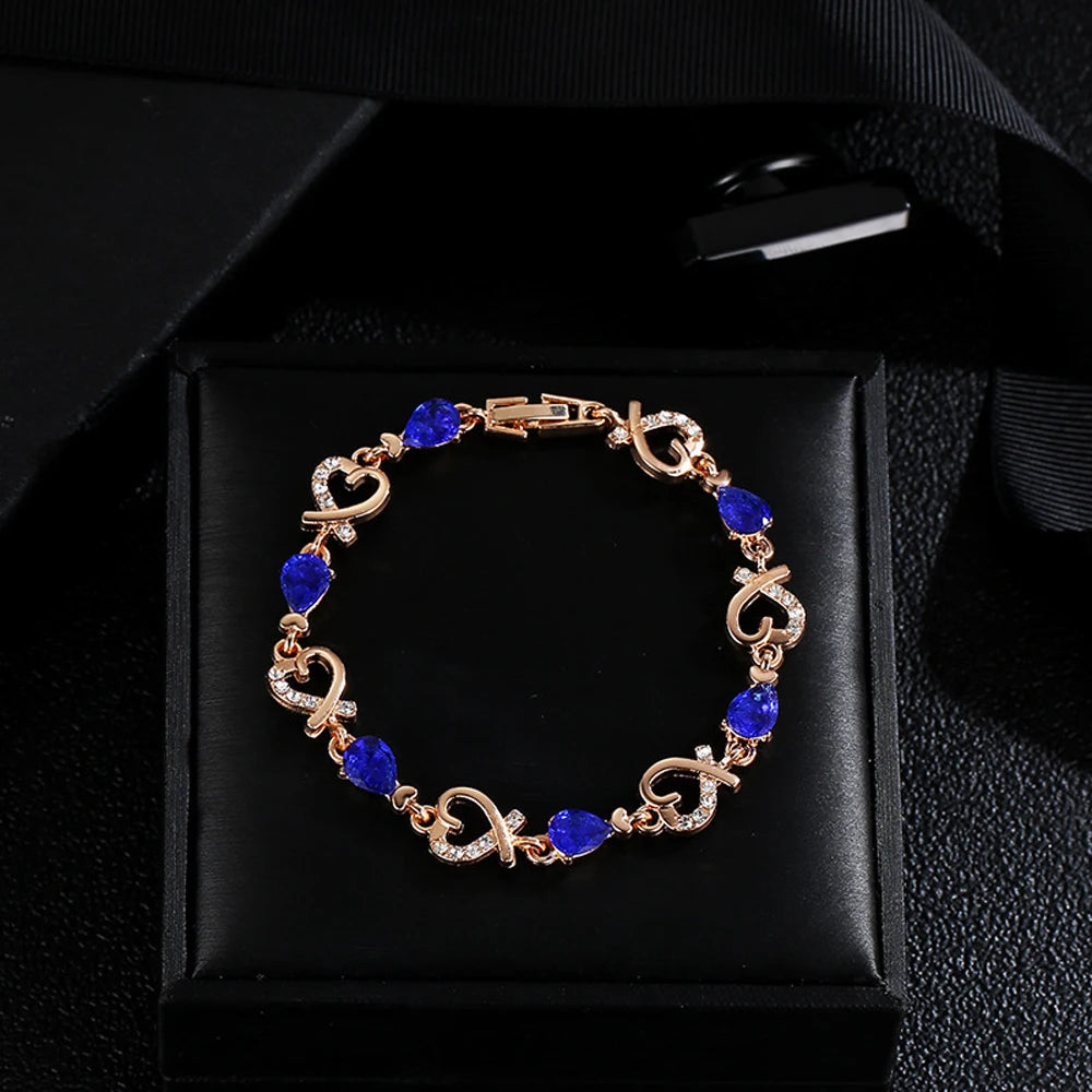 Eshe Heart Chain Bracelet