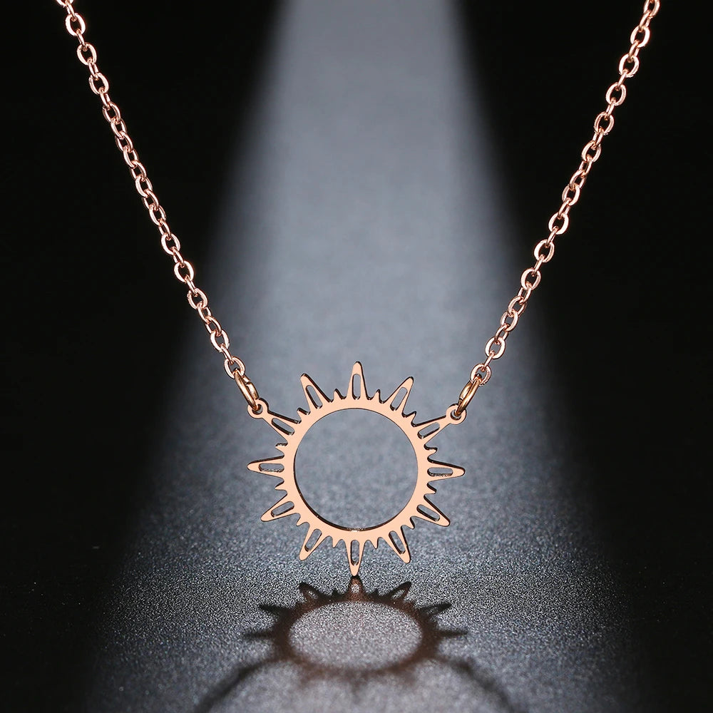Sierra Sun Pendant Necklace