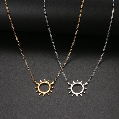 Sierra Sun Pendant Necklace