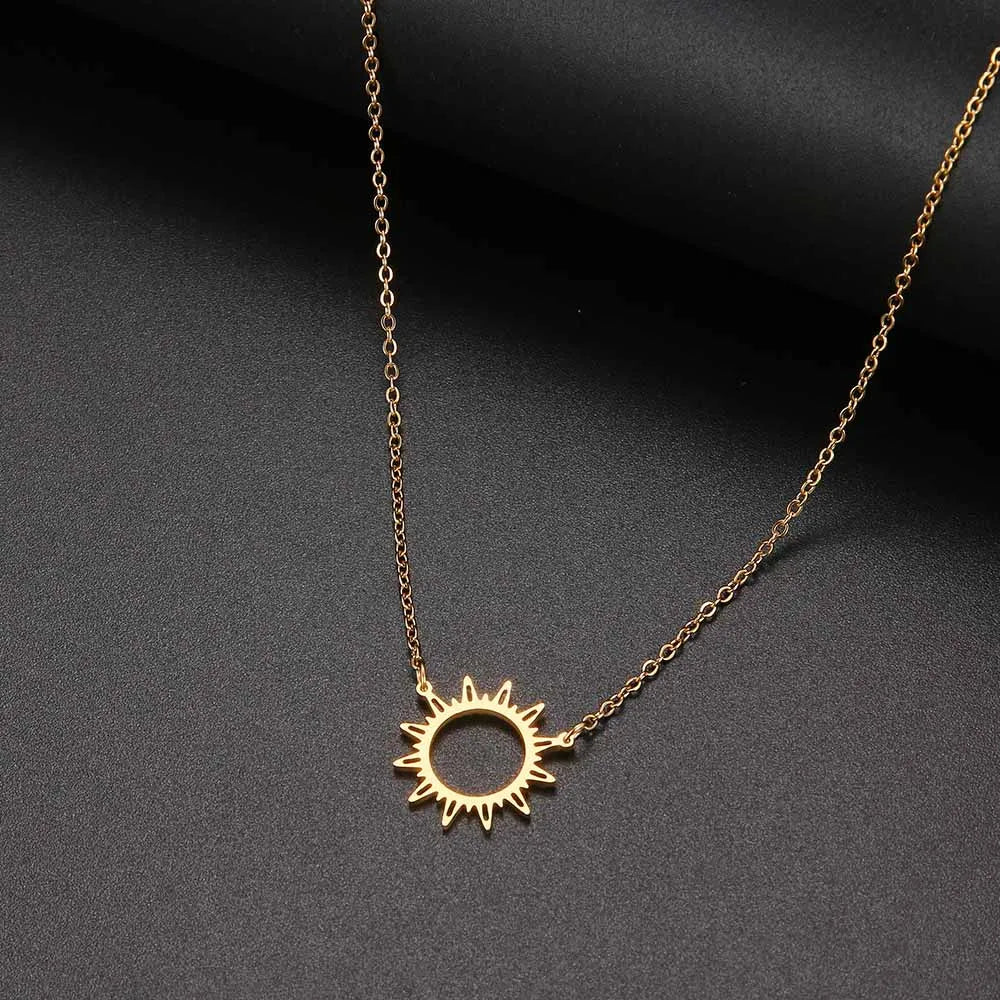Sierra Sun Pendant Necklace