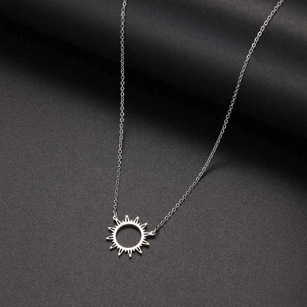 Sierra Sun Pendant Necklace