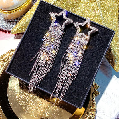 Luna Star Stud Earrings