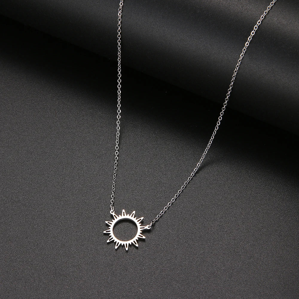 Sierra Sun Pendant Necklace