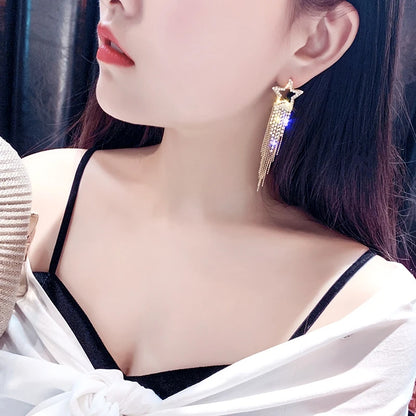 Luna Star Stud Earrings