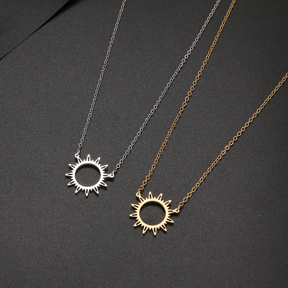 Sierra Sun Pendant Necklace