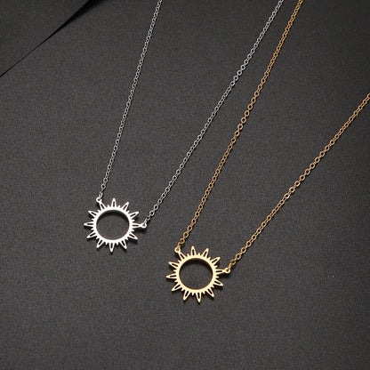 Sierra Sun Pendant Necklace