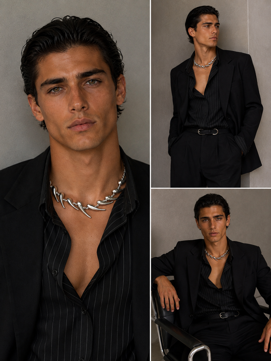Lee Spiked Necklace