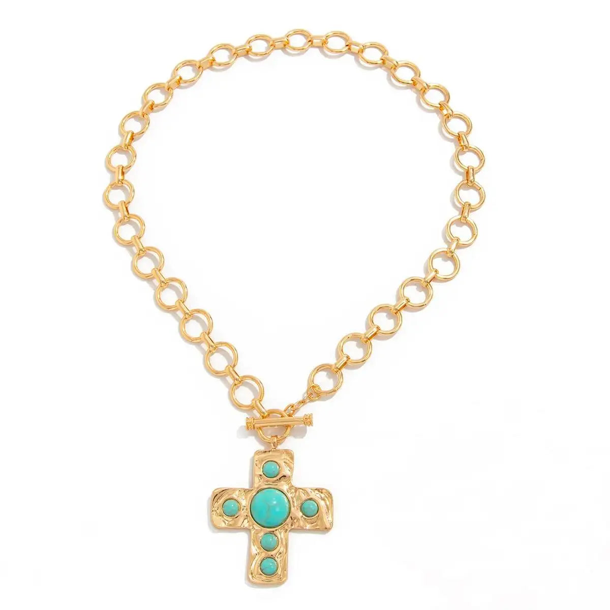 Tully Cross Pendant Necklace