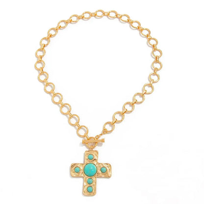 Tully Cross Pendant Necklace