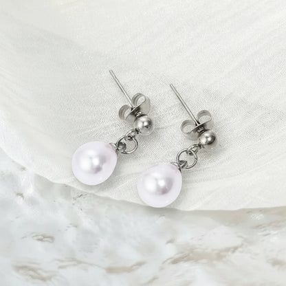 Bianca Imitation Pearl Earrings