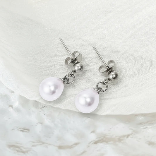 Bianca Imitation Pearl Earrings
