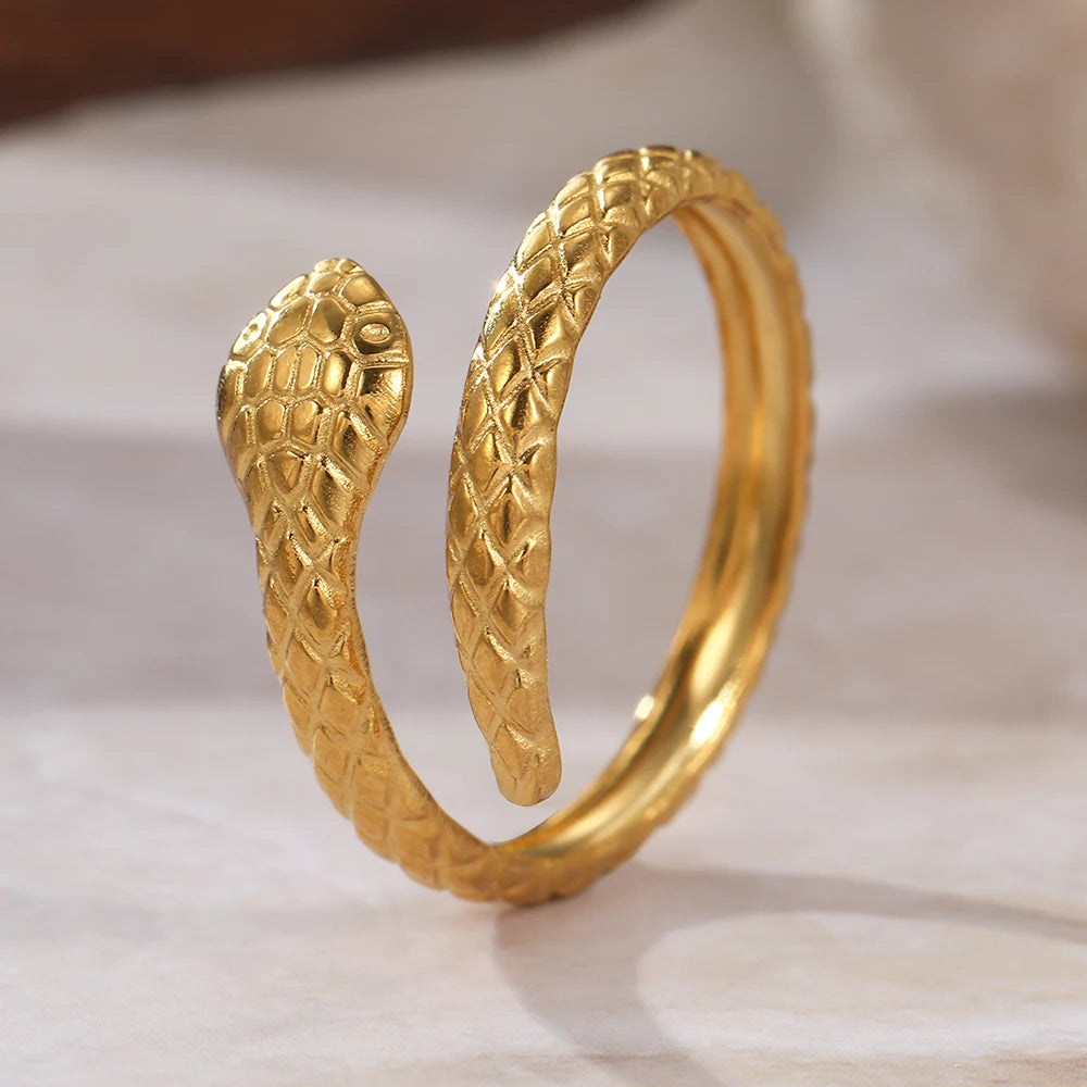 Corra Serpent Ring