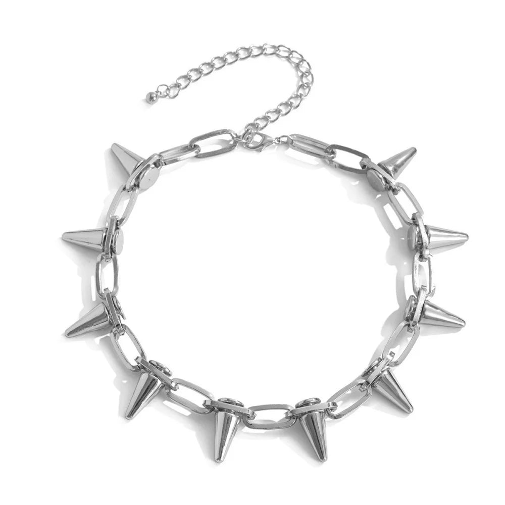 Asher Spiked Choker