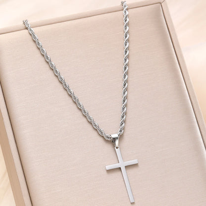 Oliver Cross Pendant Necklace