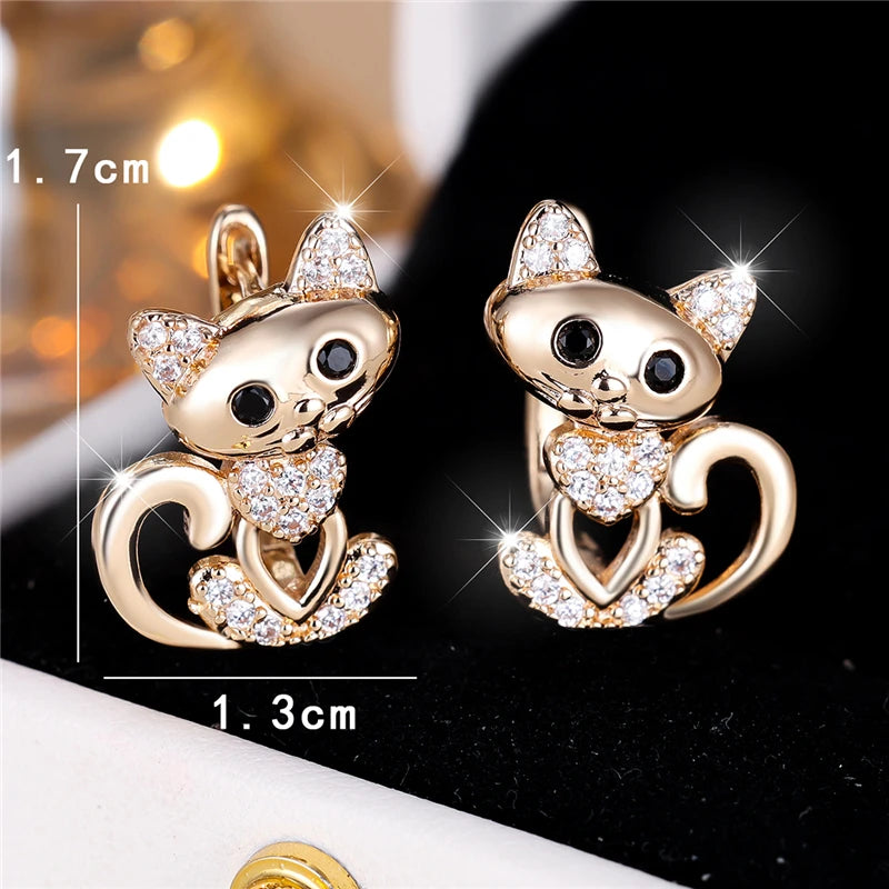 Chelsea Kitty Earrings