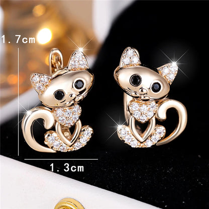 Chelsea Kitty Earrings