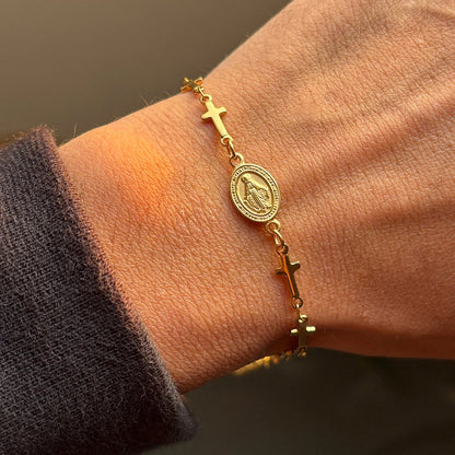 Maria Religious Bracelet