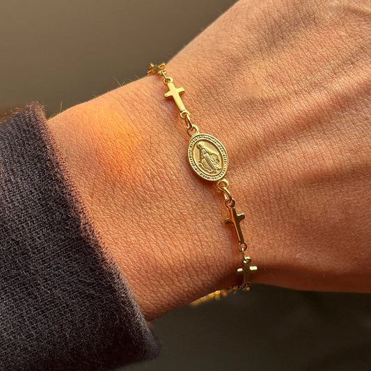 Maria Religious Bracelet