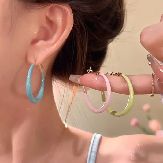 Natalia Hoop Earrings