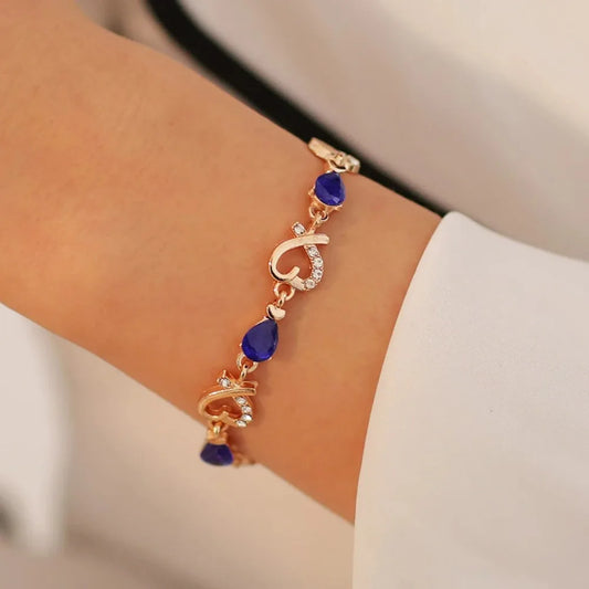 Eshe Heart Chain Bracelet