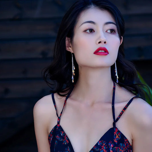 Aurora Water Drop Earrings