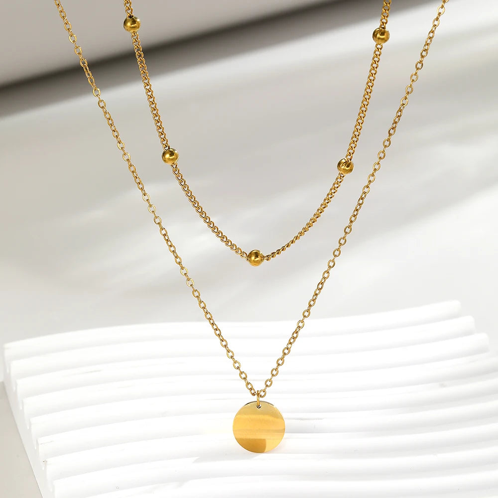 Amelia Double Layer Necklace