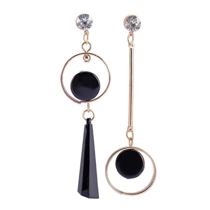 Lina Asymmetrical Drop Earrings