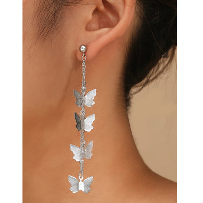 Eloise Butterfly Tassel Earrings