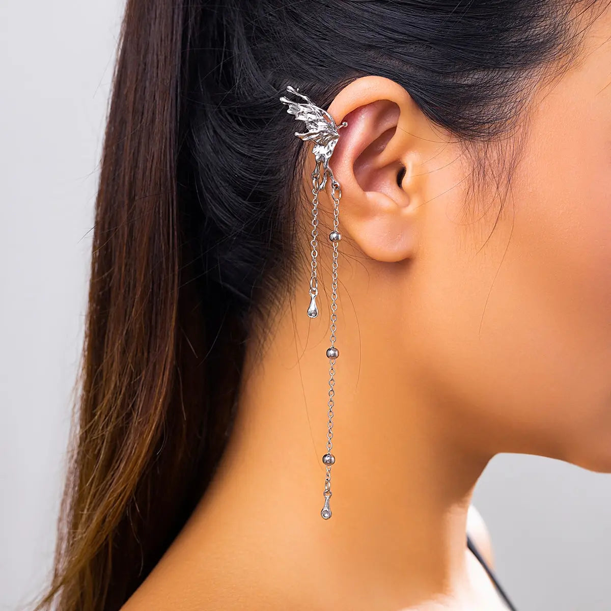Brittney Butterfly Clip Earrings