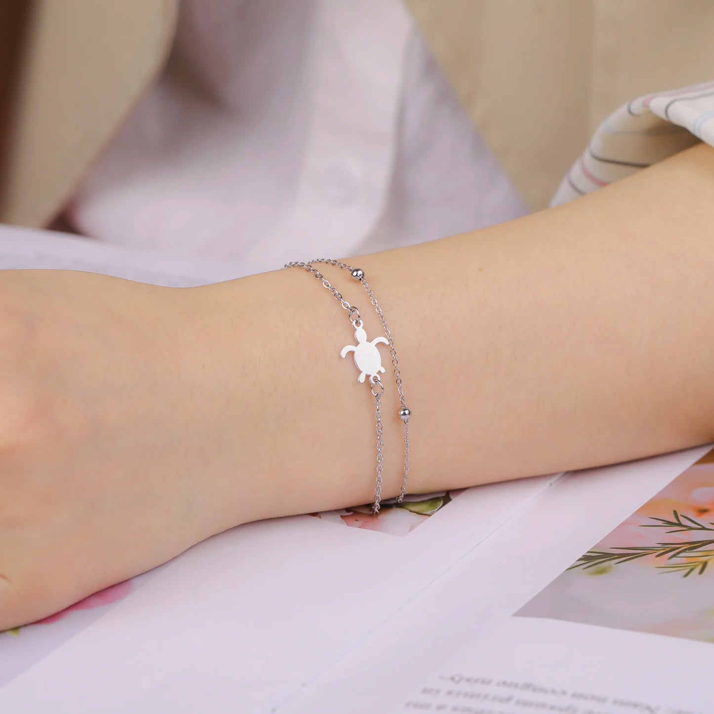 Mae Turtle Bracelet