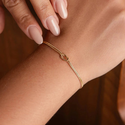 Fen Knot Double Chain Bracelet