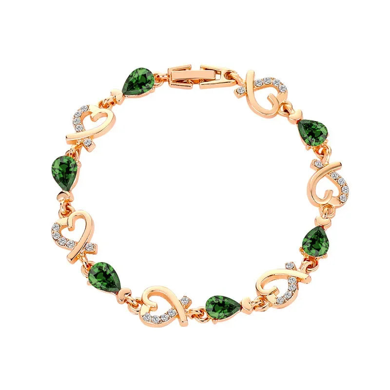 Eshe Heart Chain Bracelet