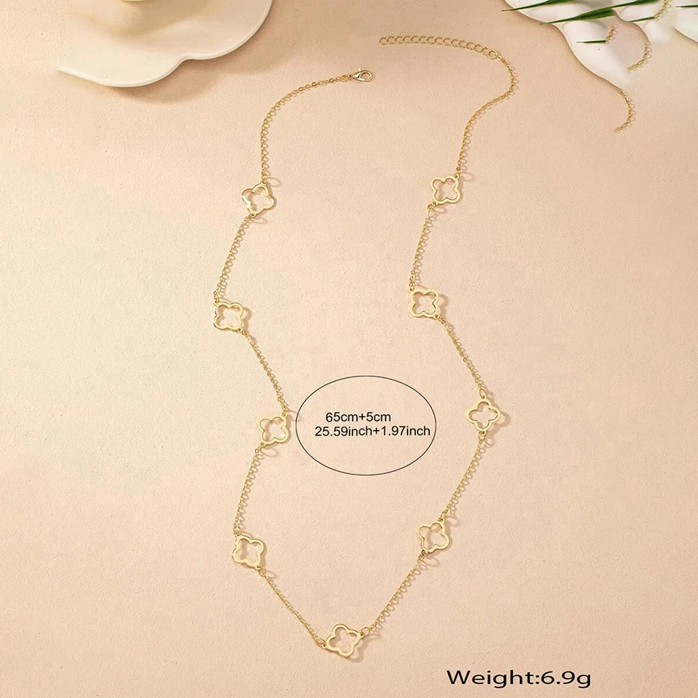 Celina Four-Leaf Clover Necklace