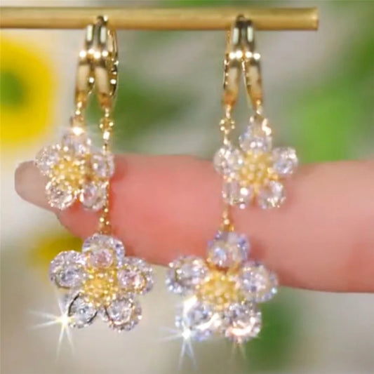 Mercy Flower Drop Earrings