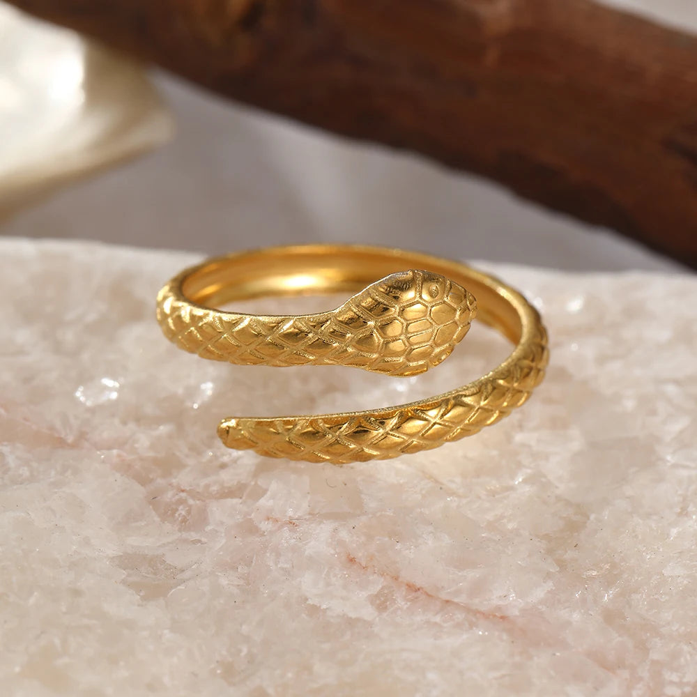 Corra Serpent Ring