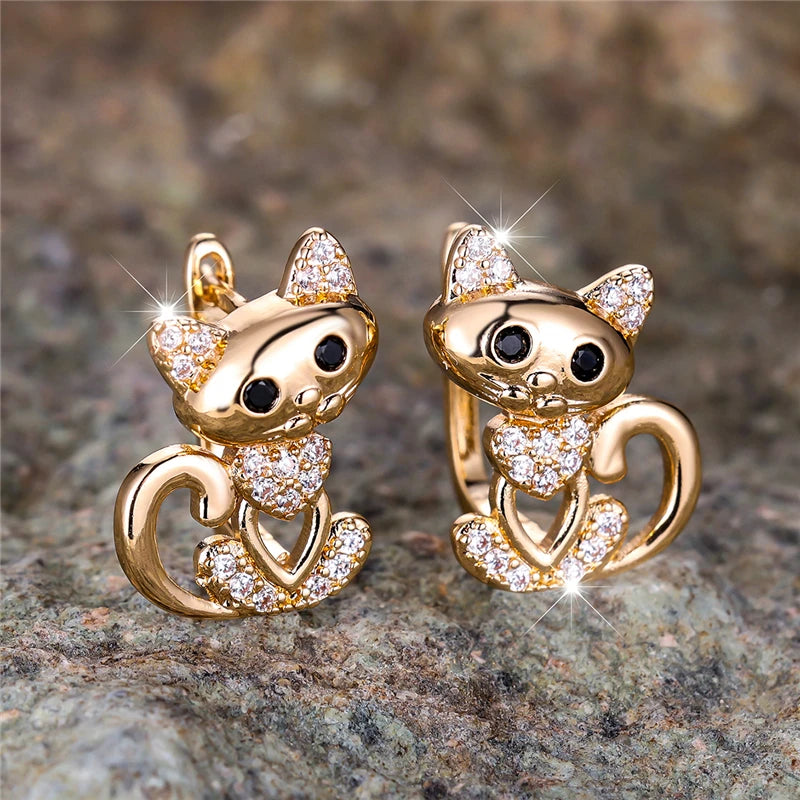 Chelsea Kitty Earrings