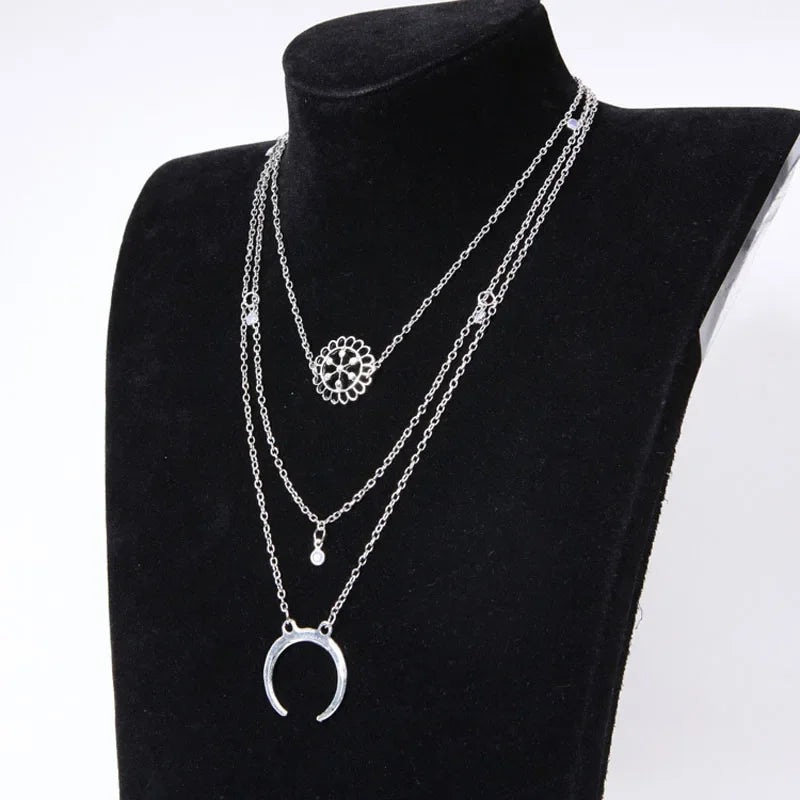 Melanie Multilayer Necklace Set